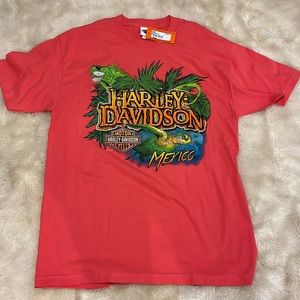 NWT 2015 Harley Davidson Cancun Mexico Wildlife T Shirt Size Large